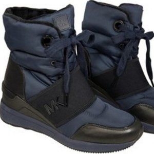 Michael Kors Admiral Shay Boot Navy Blue Women's